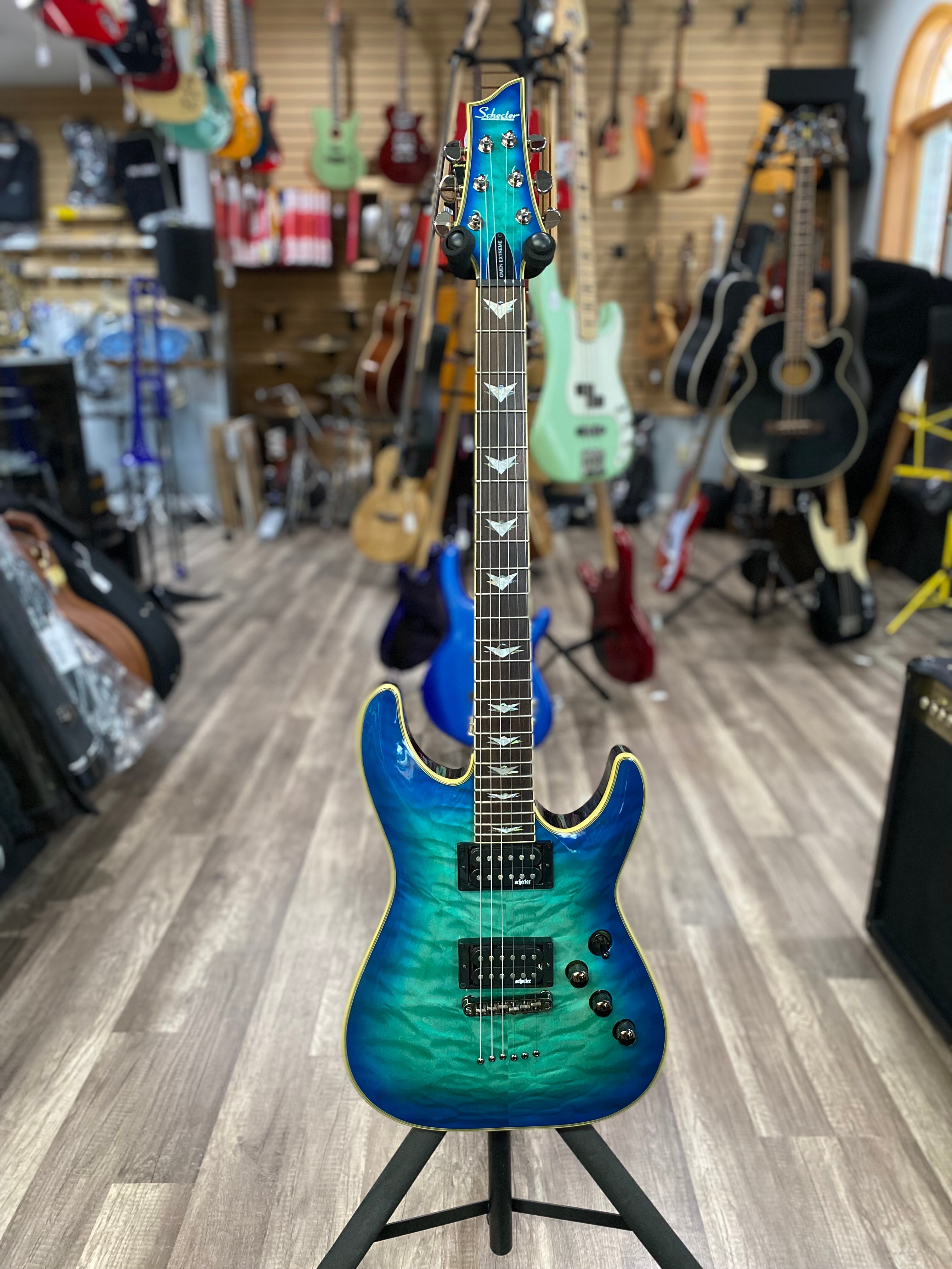 Schecter Omen Extreme Diamond Series – Quad N Productions